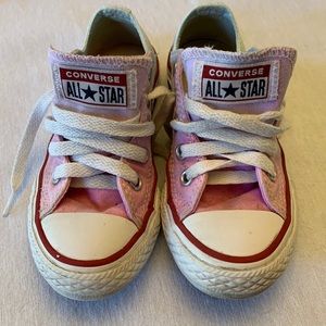 Converse Tie Dye Little Girls Shoe Size 11